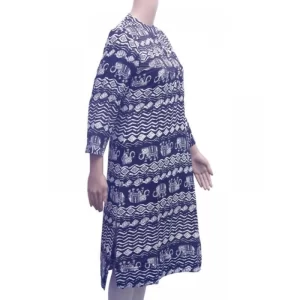 Women’s Rayon Kurtis (Black, L)
