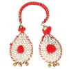 Women's Alloy Hanging Thread Bracelet-Red
