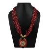 Multicolour Tibetan Style Beads Necklace