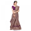 Women's Jacquard Silk Kanjivaram Jacquard Silk Saree With Blouse (Jamli, 5-6 Mtrs)