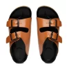 Unisex Cork Fashionable, Comfortable And Trendy Cork Sandals (Tan)