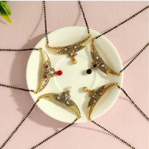 Generic Women’s Assorted Color 5 Piece Of Mangalsutra Combo