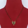 Women's Maroon & Green Color 5 Piece Of Mangalsutra Combo