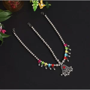 Generic Women’s Assorted Color Oxidised Matha Patti