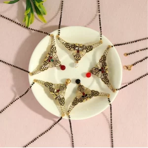 Generic Women’s Assorted Color 5 Piece Of Mangalsutra Combo