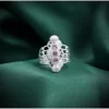 Women's Multi Color Assorted Design Adjustable Toe Rings Combo Of 2 Pairs