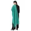 Women's Cotton Embroidered Dupatta (Turquoise, Length: 2.25 to 2.50 Mtr)