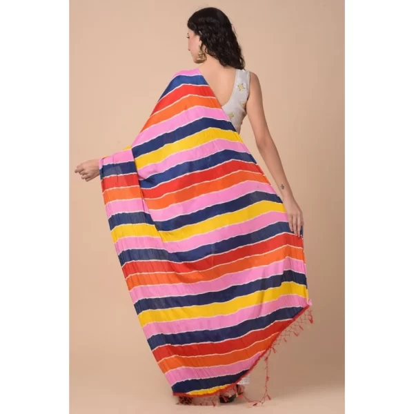 Women's Chanderi Printed Dupatta (Multicolor, Length: 2.25 to 2.50 Mtr)