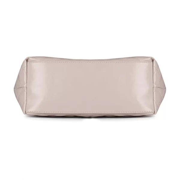 Women's Polyurethane Textured  Shoulder Bag (lavender)