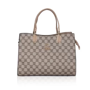Generic Women’s Faux Leather Printed Handbag (Hilver)
