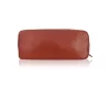 Women's Faux Leather Textured Tote Bag (Brown)