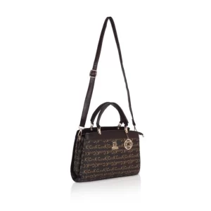 Generic Women’s Faux Leather Printed Handbag (Coffee)