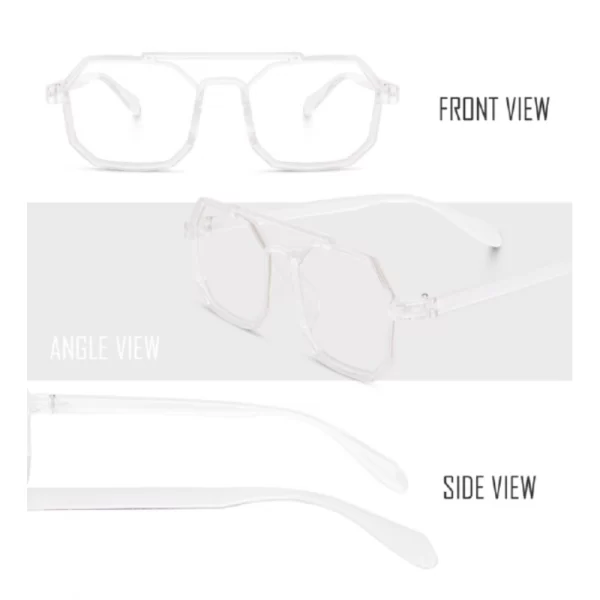 Pack Of 2 Classic Unisex UV400 Protection Sunglasses (MultiColor)