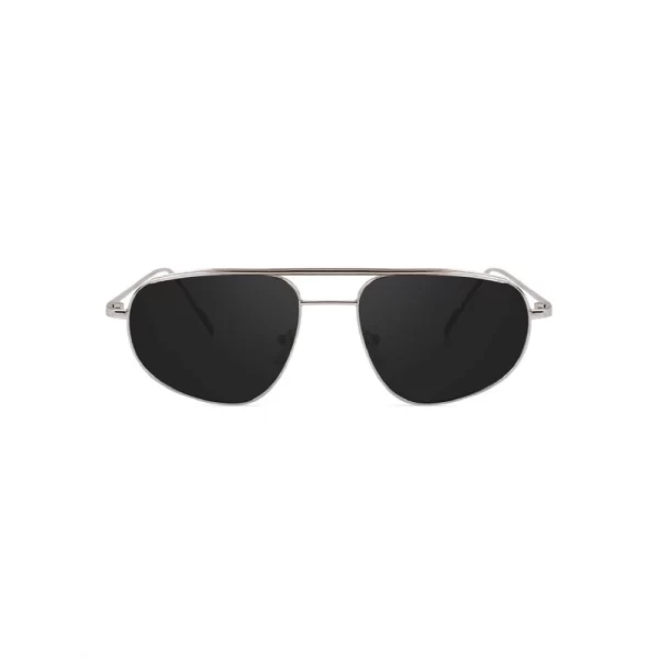 Generic Classic Unisex UV400 Protection Sunglasses (Silver)