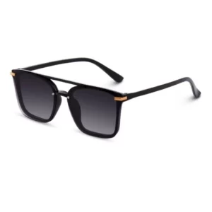 Generic Pack Of 2 Classic Unisex UV400 Protection Sunglasses (MultiColor)
