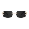 Generic Classic Unisex UV400 Protection Sunglasses (Black)