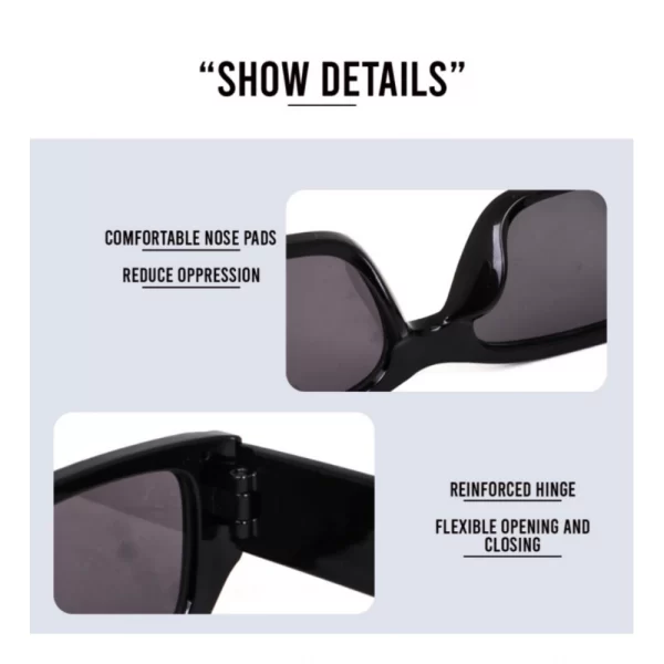 Pack Of 2 Classic Unisex UV400 Protection Sunglasses (MultiColor)