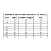 Women's Casual Checked Rayon Trouser Pant (White)