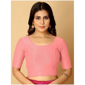 Generic Pack Of_2 Women’s Hosiery Short Sleeves Round Neck Non-Padded Blouse (Peach)