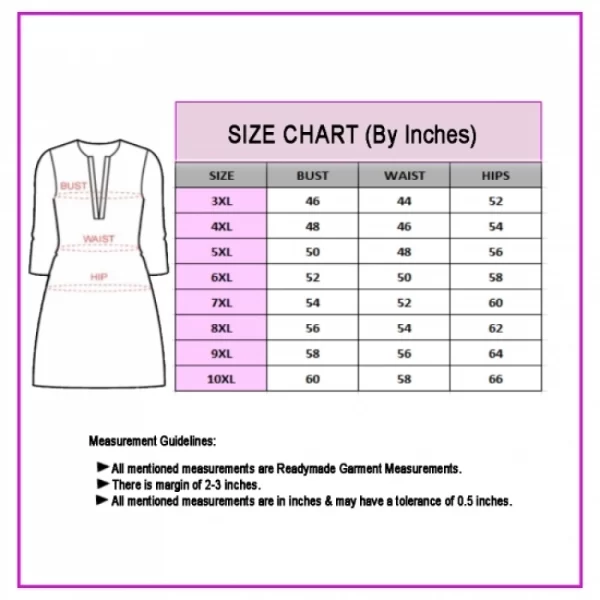 Women's Casual 3/4th Sleeve Mirror Embroided Rayon Straight Kurti (Pink)