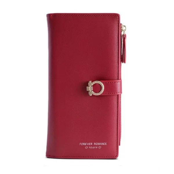 Women's Faux Leather Wallet (Multicolor)