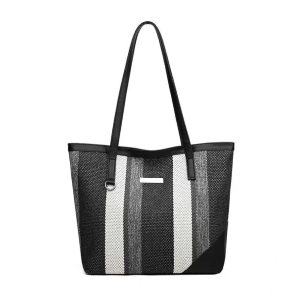 Generic Women's Faux Leather Zipper ToteBag (Multicolor)