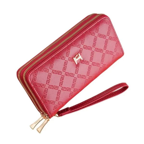 Generic Women's Faux Leather Wallet (Multicolor)