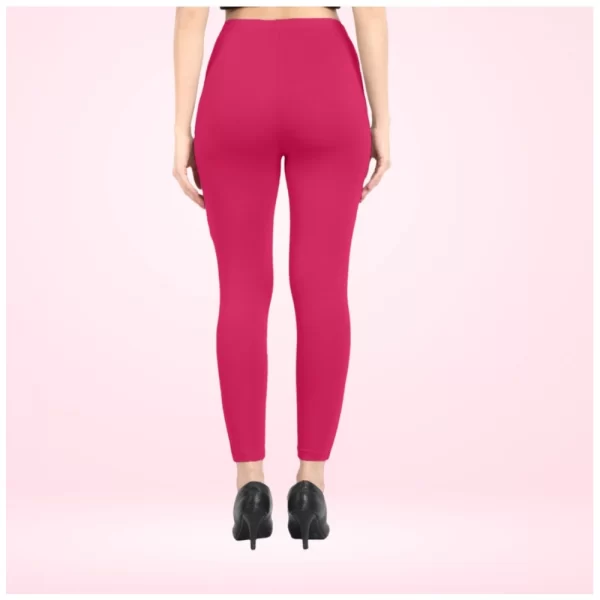 Generic Women's Cotton Blended Solid Ankle legging (Rani)