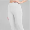 Women's Cotton Blended Solid Ankle legging (White)