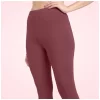 Women's Cotton Blended Solid Ankle legging (Maroon)