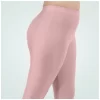 Women's Cotton Blended Solid Shimmer Ankle leggings (Onion)