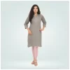 Women's Cotton Blended Solid Shimmer Ankle leggings (Onion)